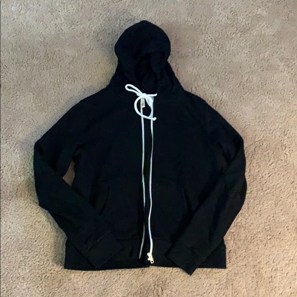 Black Zip Sweater